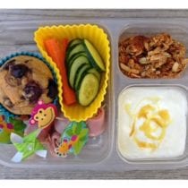 How the lunch looked like right after I packed it.