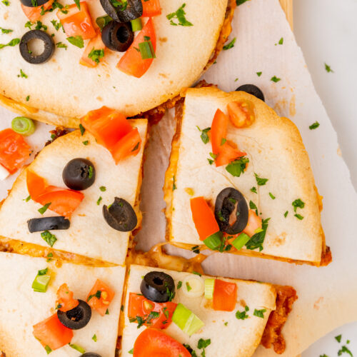 Mexican pizza.