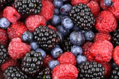 Types of berries.