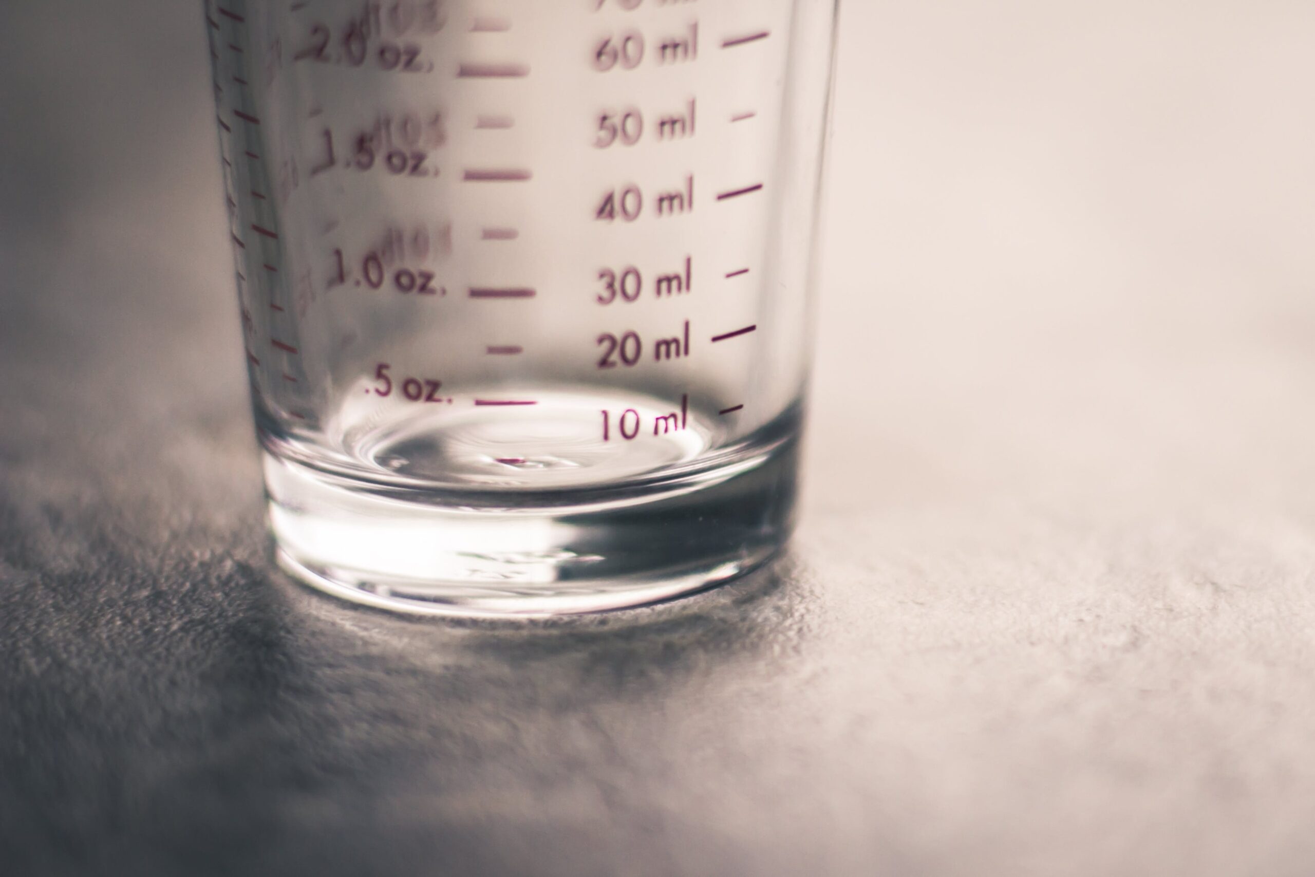 How many milliliters in an ounce?