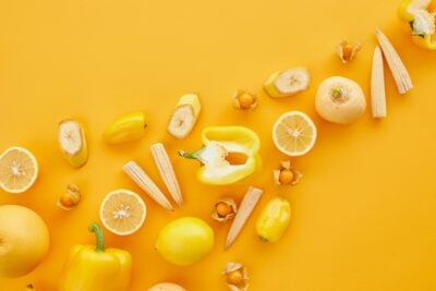 Yellow fruits.