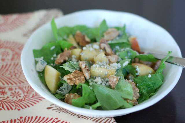 Blue Cheese, Walnut, Apple Salad