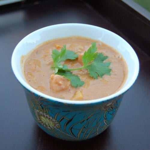 Peanut Squash Soup from 100 Days of Real Food