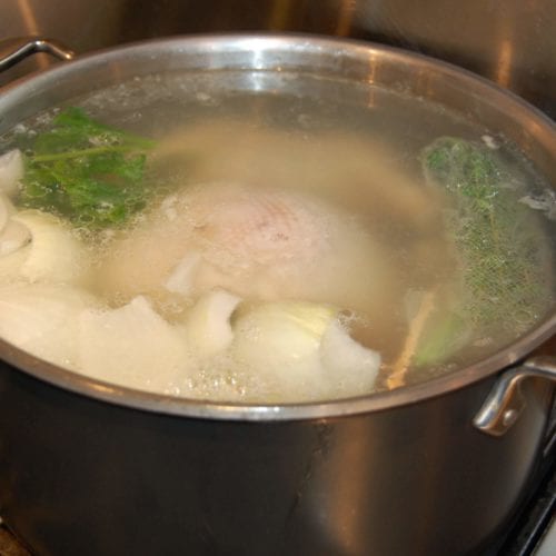 Chicken Stock from 100 Days of Real Food