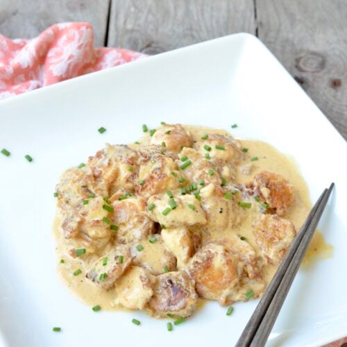 Sweet and spicy buttermilk shrimp