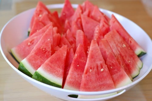 Watermelon on 100 Days of Real Food